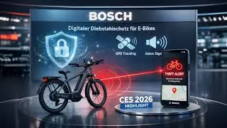 Bosch erweitert digitalen Diebstahlschutz f&uuml;r E-Bikes &ndash; CES 2026-Highlight