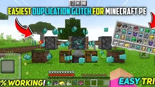 Easiest Duplication Glitch For Minecraft Pocket Edition | Minecraft Pe 1.19.83 Duplication Glitch