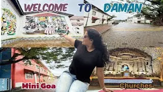 Weekend Escape to Daman|Full Goa Feel in Gujarat⛱️Chill Vibe, Coastal Ride & Hidden Gems #surabhi