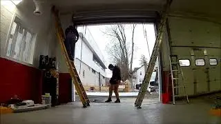 Steel Roll Up Curtain Removal
