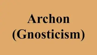 Archon (Gnosticism)