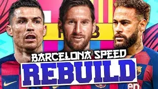 REBUILDING BARCELONA!!! FIFA 20 Career Mode (Speed Rebuild vs TheMasterBucks)