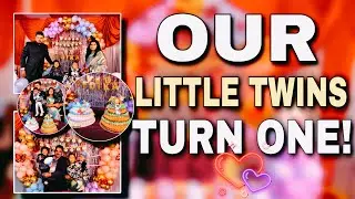 Our Little Twins Turn ONE 🎂💖 Magical Birthday Vlog