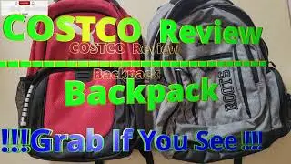 Costco Backpack Review !!! Grab If You Can !!!