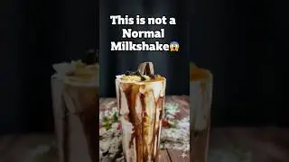 Overloaded Banana Chocolate Milkshake 😍🍌🍫🥛