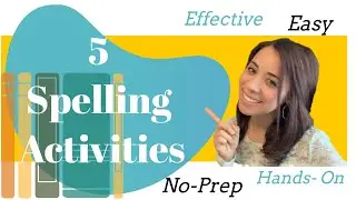 Favorite Homeschool Spelling Activities// No Prep, Easy & Fun!