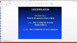 Ematologia - Gammapatie  (ITA)