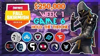 250 000 долларов США 🥊Осенняя схватка «Двойной трон»🥊 Неделя 1/Игра 6 (Fortnite)