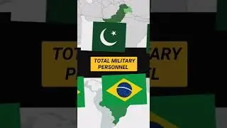 Pakistan vs Brazil General Comparison Shorts 2022 | @DATAVERSE | #DATAVERSE