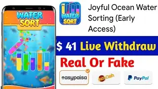 Joyful Ocean Water Sorting (Early Access) Advert Vs Reality 🚩 False Advertising 🚩❌ BEWARE ❌🚩