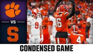 Clemson vs. Syracuse Condensed Game | 2023 ACC Football