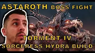 Diablo IV: ASTAROTH Boss Fight | Torment IV | Sorceress Hydra Build | FAST FARM | GUIDE | SEASON 9