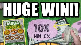 HUGE 10X WIN CAUGHT LIVE ON CAMERA!! $30 