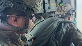 Philippine army airborne  jump (Lucky to witness it above the ground)