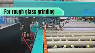 4 Sides CNC Glass Seaming Machine for rough glass grinding