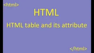 Image element in html and its attributes