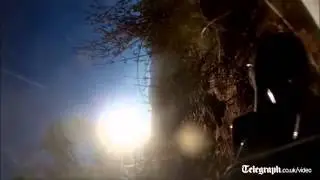 Cyclist captures crash with antelope on handlebar camera