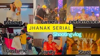 JHANAK SERIAL SHOOTING SPOT 😍| VLOG SHOOT IN LATA MANGESHKAR STUDIO #tvserial #behindthescenes