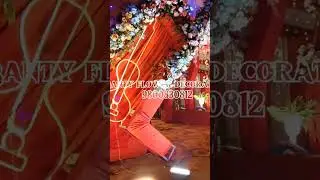 banty flower decoration #wedding #party #decoration #event #decor #engagement