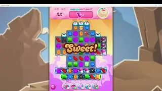 Candy Crush Saga Level 431 Completed | Audio Talkthrough | F2P Tips