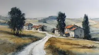 Vintage-Inspired Colourful Landscapes (No Music) TV Art Screensaver / ART for your TV