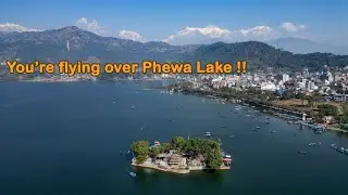 POKHARA NEPAL 4K: Ultimate Aerial Tour of Lakeside & Phewa Lake (2026)