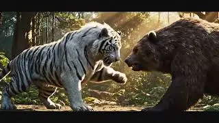 Golden Lion vs White Tiger &ndash; Final Destiny Showdown   8K Cinematic Epic