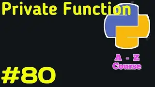Python class private function