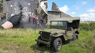 I JB Welded my vintage Willys jeep engine