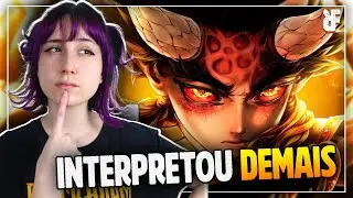 ELE É INTERESSANTE... REAGINDO a Hantengu (Kimetsu no Yaiba) - Lua Superior Quatro | M4rkim