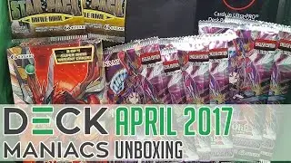 Deck Maniacs - YU-GI-OH! Subscription Box - April 2017 Unboxing