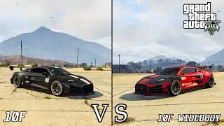 Obey 10F VS Obey 10F Widebody | GTA 5 Race #shorts #gta5