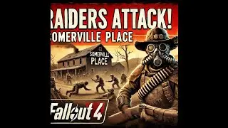 Fallout 4 Part 798 Gameplay - RAIDERS ATTACK SOMERVILLE PLACE SETTLEMENT!