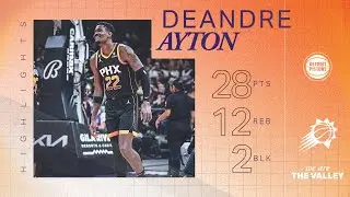 Deandre Ayton With a Big Night in Win vs. Pistons | Phoenix Suns