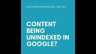 Episode 41: Content being unindexed in Google?