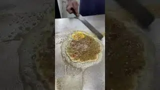 Vadodara's famous Raju Omlette l Anda bhurji recipe l Vadodara street food