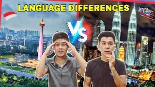 🇮🇩 SHOCKING🔴 INDONESIA vs MALAYSIA Languages | Do They Use Same Words? Pronounciation differences!!