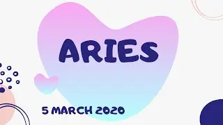Aries daily love tarot reading 5 MARCH 2020 💖 SHOCKING !!! NEW LOVE COMING YOUR WAY 💖