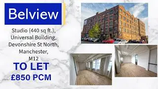 Studio (440 sq ft.), Universal Building, Devonshire Street North, Manchester, M12