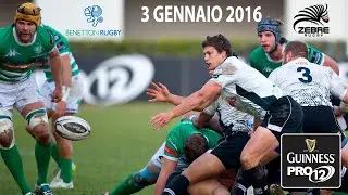 Guinness PRO12 2015-16 Benetton Rugby vs Zebre Rugby 8-18