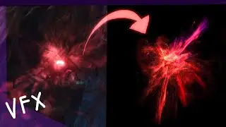 Scarlet witch Agatha VFX effect | black screen