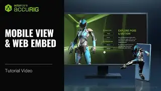 Customizing 3D Character Display for Mobile Showcase and Web Embed | ActorCore 3D Viewer