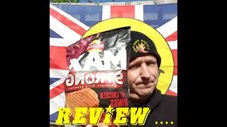 max strong hot chicken wings crisps + Hot Sauce #Maxstrong #ExtremeHeatPete #Hotsauce.