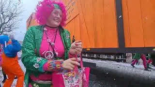 Rosenmontags Umzug in Wittichenau am 20.02.2023 Part 2