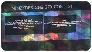 MimzyDesigns GFX Contest [CLOSED]