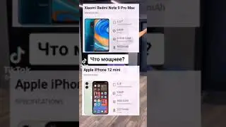 Xiaomi Note 9 Pro max VS iPhone 12 mini #testing