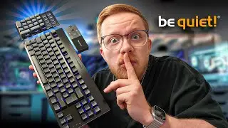 be quiet! makes keyboards now??🤔 Dark Mount and Light Mount Review