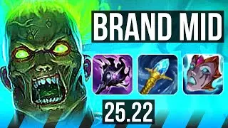 BRAND vs AHRI (MID) | Comeback | NA Master | 25.22