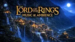 Lord of the Rings - Rivendell Night Ambience | Sleeping Elven Music | Relax & Sleep