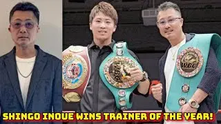 SHINGO INOUE 井上 真悟 FINALLY GETS HIS FLOWERS WINNING TRAINER OF THE YEAR...LEGEND!!!